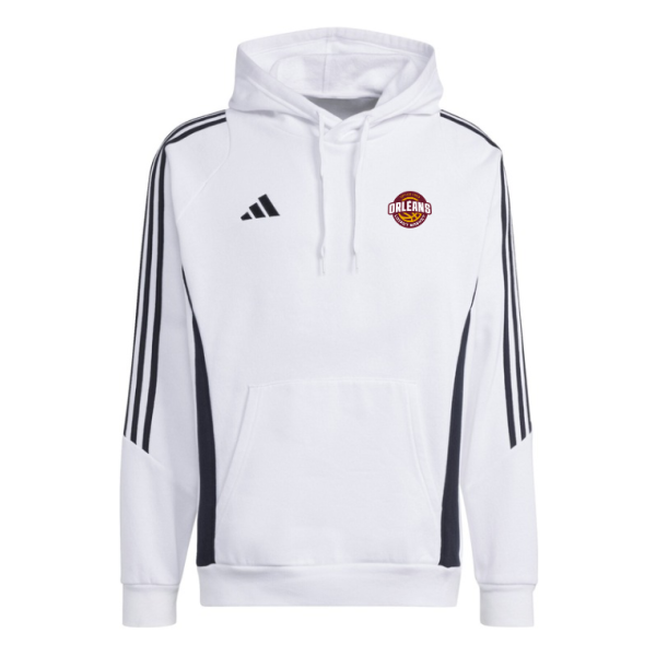 SWEAT HOODIE TIRO 24 Blanc